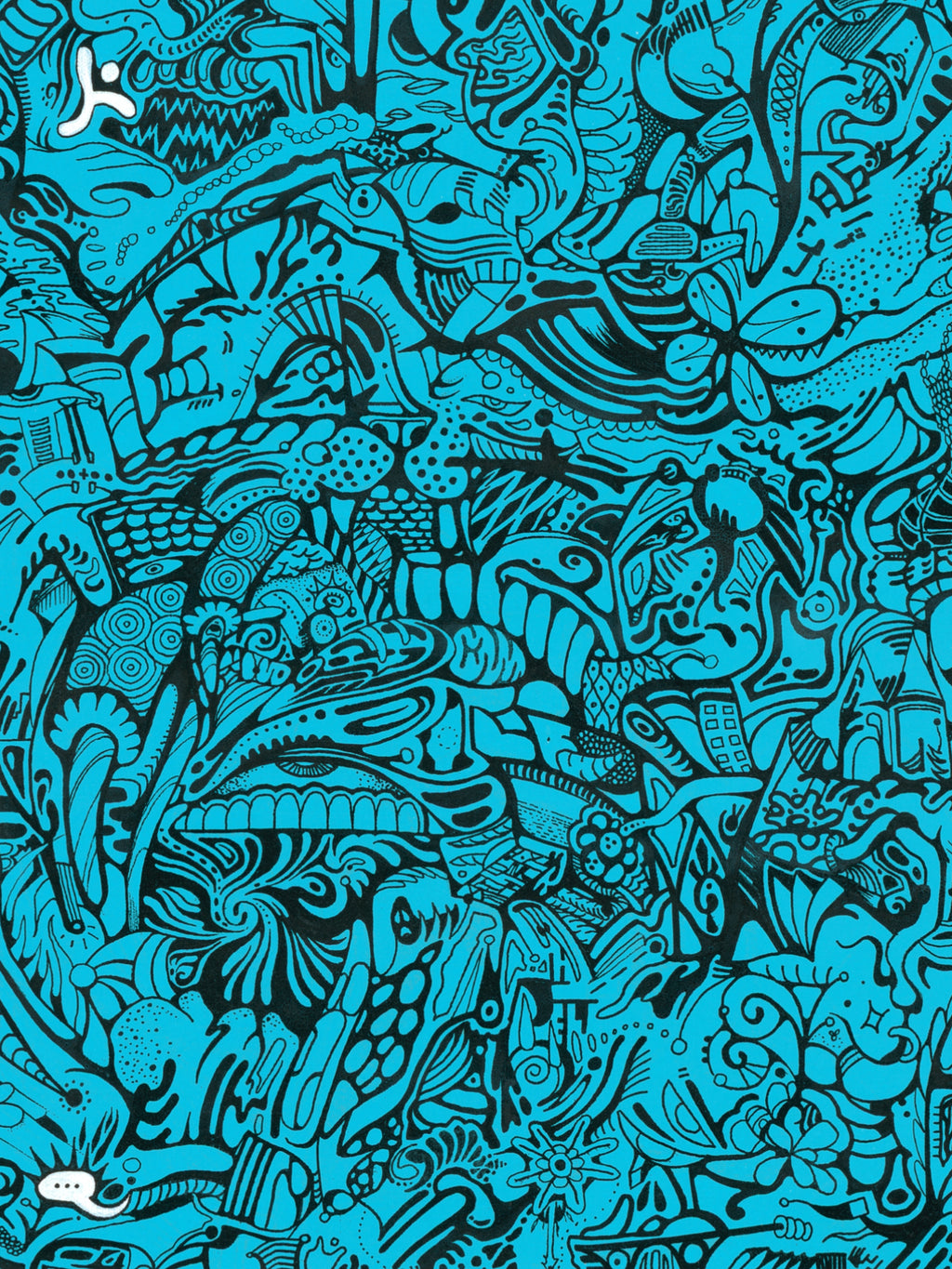 "Stop, Look & Listen" XL Giclée print